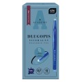Długopis wymazywalny Interdruk ACADEMY niebieski 0,7mm (5902277349248)