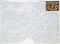 Zestaw kreatywny Flamingo Line Malowanie po numerach 30x40cm Psy (FSY166)