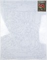 Zestaw kreatywny Flamingo Line Malowanie po numerach 40x50cm Bukiet na krześle (FYS164)