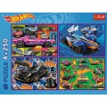 Puzzle Trefl Hot Wheels 4x250 el. (13312)