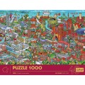 Puzzle Trefl Disney 1000 Jubileusz-Trójmiasto 1000 el. (10924)