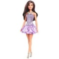Lalka Barbie Fashionistas brązowe włosy, cekinowa sukienka [mm:] 290 (HYT92)