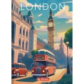 Brulion Herlitz Retro City A6 96k. 70g krata (400196851)