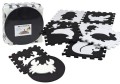 Mata dla malucha Lean Puzzle Mata Kontrastowa Edukacyjna Pianka EVA Czarno-Białe 19 ele. (17481)