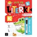 Książka dla dzieci Aksjomat Piszę i zmazuję. Uczę się pisać literki z pisakiem