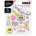 Tatuaż Kidea GOOD VIBES TATUAŻE DO OBUWIA ŚWIECĄCE W CIEMNOŚCI (TZOCKA)