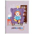 Zeszyt Top 2000 BOOKWORM/RETRO A5 16k. 70g kratka (400169369)