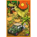 Puzzle Trefliki w świecie dinozaurów 3x80 el. Trefl (34888)