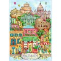 Puzzle premium plus O północy w Rzymie 1000 el. Trefl (12072)