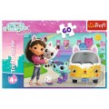 Puzzle Gabby Gabby i kocie przygody 60 el. Trefl (17415)
