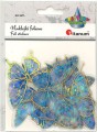 Naklejka (nalepka) Motyle niebieski Naklejki foliowe Titanum Craft-Fun (25CR001)