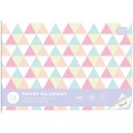 Zeszyt papierów kolorowych PASTEL A5 115g 10k Interdruk