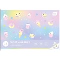 Zeszyt papierów kolorowych PASTEL A5 115g 10k Interdruk