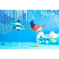 Balon gumowy 10 szt. niebieski 270mm Partydeco (CHB1-001-10)