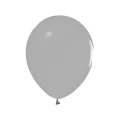 Balon gumowy Beauty&Charm, pastelowe 10 szt. szary 300mm 12cal Godan (CB-1PSZ)