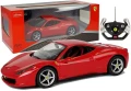 Samochód R/C Ferrari Italia 1:14 Czerwone na Pilota Rastar (6020)