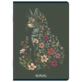 Zeszyt Premium FLORIMALS A4 60k. 70g krata Herlitz (400207533)