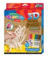 Puzzle Colorino drewniane Patio (32490)