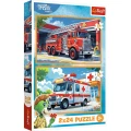 Puzzle Trefliki W krainie radości 24 el. Trefl (34447)