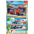 Puzzle Trefliki W krainie radości 24 el. Trefl (34447)