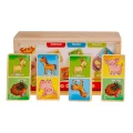 Gra logiczna domino drewniane Smily Play (SPW83591)