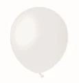 Balon gumowy pastel 100 szt biały 5cal Godan (A50/01)