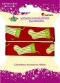 Wstążka Titanum Craft-Fun Series Xmas nadruk skarpety 15mm czerwona 3m (363076)