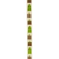 Wstążka Titanum Craft-Fun Series Xmas nadruk prezenty 15mm ecru 3m (363074)