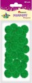 Pompony Titanum Craft-Fun Series zielone 30 szt (352952)