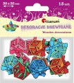 Dekoracje drewniane Titanum Craft-Fun Series Prezenty do przyszycia