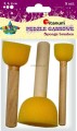 Pędzel Titanum Craft-Fun Series gąbka do malowania zestaw 3 szt. (hsm001)
