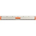 Linijka aluminiowa Tetis 30cm (BL040-ZC)