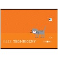 Blok techniczny Interdruk B&amp;B KIDS A4 białe 240g 10k (BLTBB)