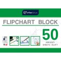 Blok do tablic flipchart Interdruk 50k. 80g czysty [mm:] 1000x640 (FLI50)