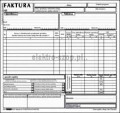 Druk samokopiujący Stolgraf faktura VAT 2/3 A4 brutto uniwersalna 2/3 A4 100k. (F13)