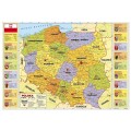 Podkład na biurko Derform Polska mapa - mix [mm:] 340x500 (POPA)