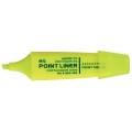 Zakreślacz Point Liner AHM21572 M&amp;G zapachowy ścięta końcówka 1-4 mm żółty