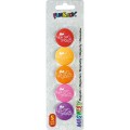 Magnes Fun&amp;Joy Kwiaty okrągły - mix śr. 29mm 5 sztuk