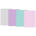 Teczka kartonowa na gumkę Interdruk pastel HOLOGRAM A4+ kolor: mix