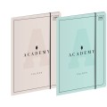 Teczka kartonowa na gumkę Interdruk ACADEMY A4+ kolor: mix (TEGUFACADEP)