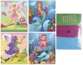 Mozaika Fun&amp;Joy Glitter SYRENKA 4 wzory: wróżki, syrenki (FJSR2201)