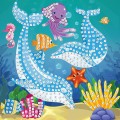 Mozaika Fun&amp;Joy Glitter DELFINY (FJSR2202-8)