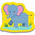 Puzzle Trefl puzzle baby classic zwierzatka na safari 18 el. (36073)