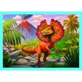 Puzzle Trefl Dinozaury 4w1 4w1 el. (34609)