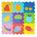 Mata dla malucha Smily Play piankowa owoce, 29x29cm (SP84355)