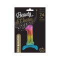 Balon gumowy Godan Beauty&amp;Charm cyfra stojąca tęczowa mix 30cal (BC-AST1)