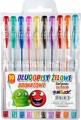 Długopis żelowy Fun&amp;Joy brokatowy 10 kolorów mix 1,0mm (FJ-MR10)