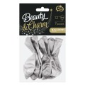 Balon gumowy Godan Beauty&amp;Charm platynowy 10szt. srebrny 300mm 12cal (CB-7LSR)