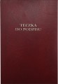 Teczka do podpisu Barbara A4 - bordowy 12k. (1822211)