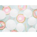 Balon gumowy Partydeco Pastel Eco Balloons biały 260mm (ECO26P-008)